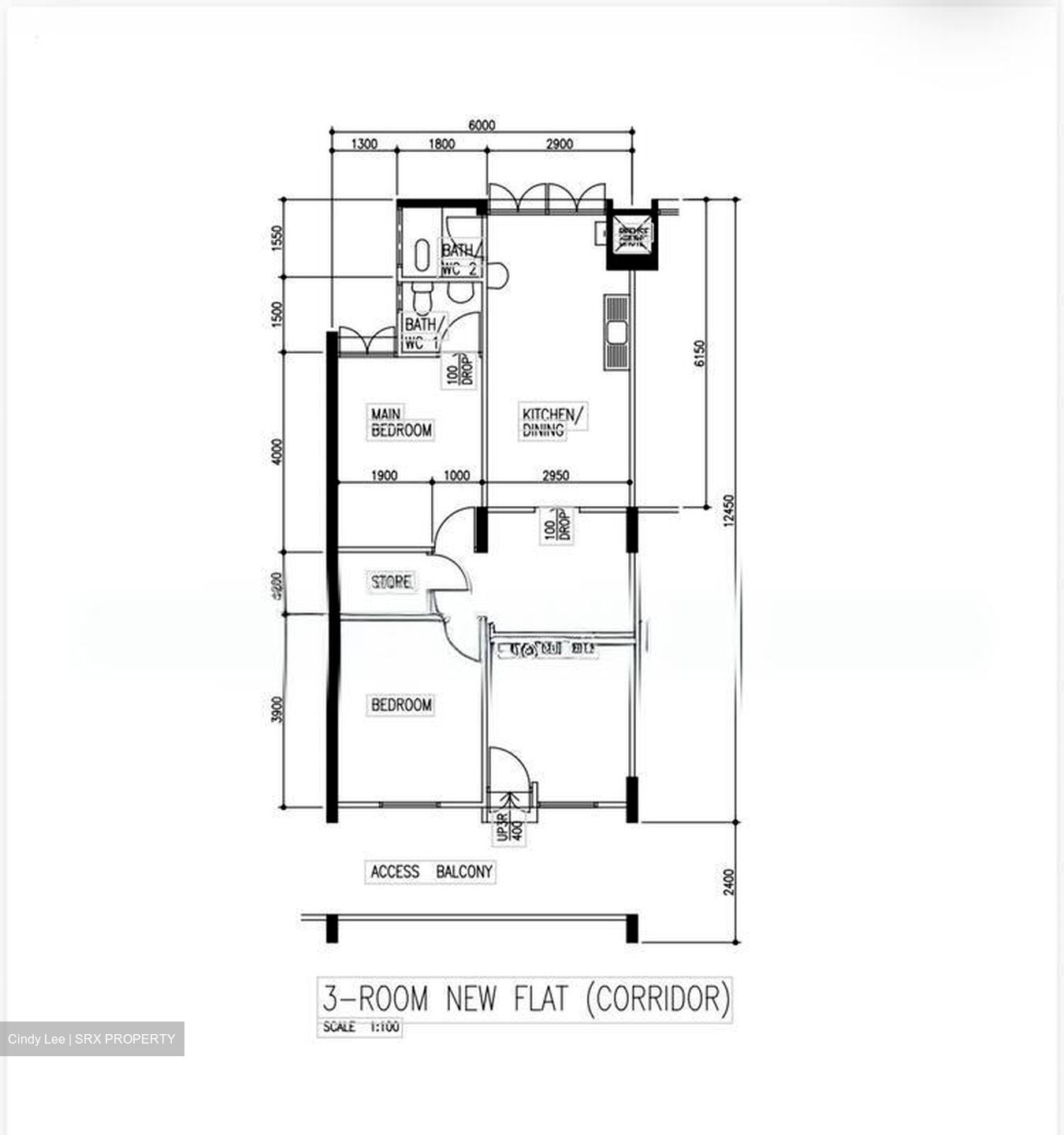 Blk 23 MARSILING DRIVE (Woodlands), HDB 3 Rooms #497364151